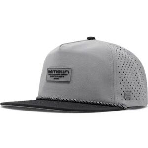 Melin Men’s Gray Snapback Hat with Black Visor